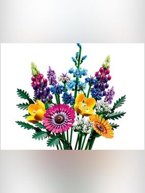 Wildflower Bouquet Lego Set